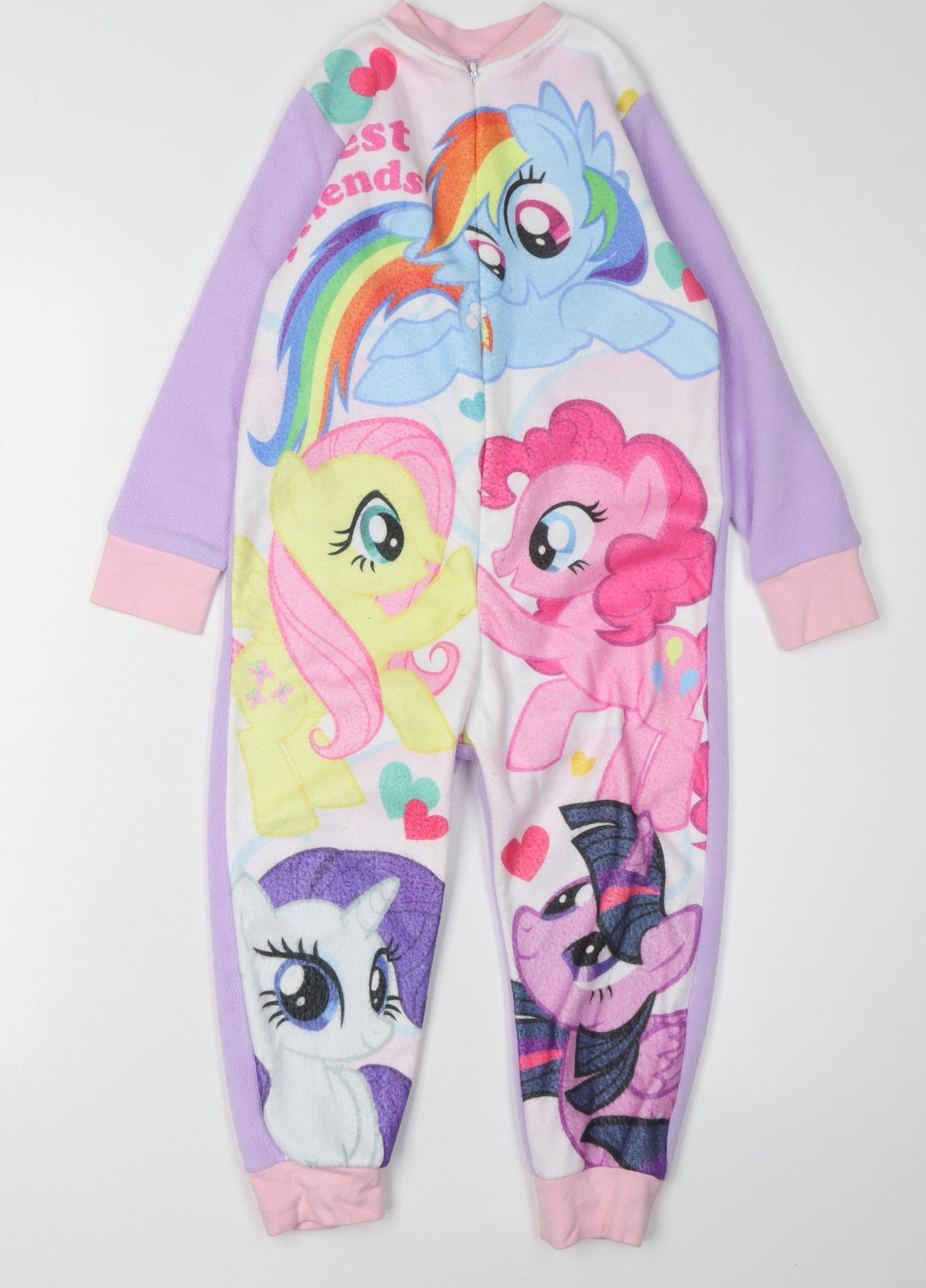 My Little Pony Girls Purple One Piece Fleece 3-4 Years