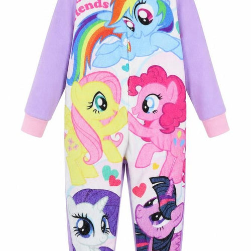 My Little Pony Girls Purple One Piece Fleece 3-4 Years