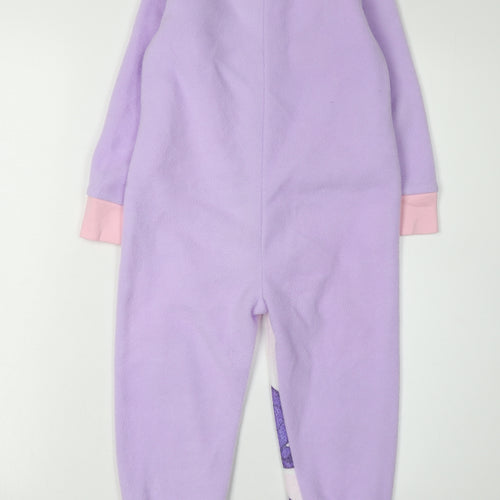 My Little Pony Girls Purple One Piece Fleece 3-4 Years