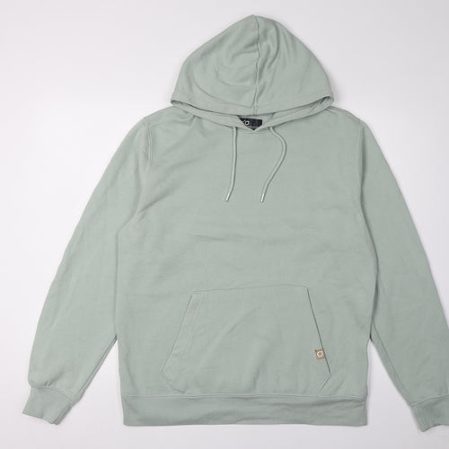 Juice Unisex Green XL Pullover Hoodie with Pockets