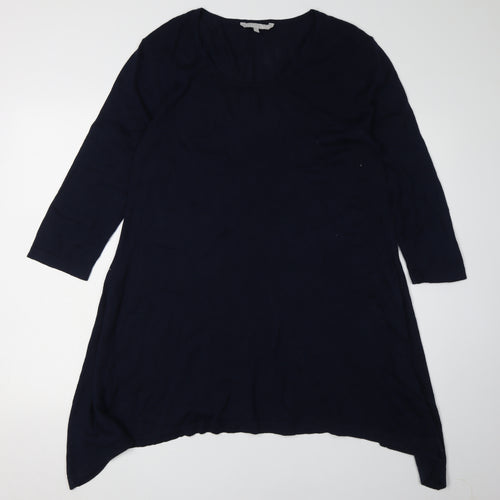 Pebble Bay Women's Blue XL Trapeze Swing Dress