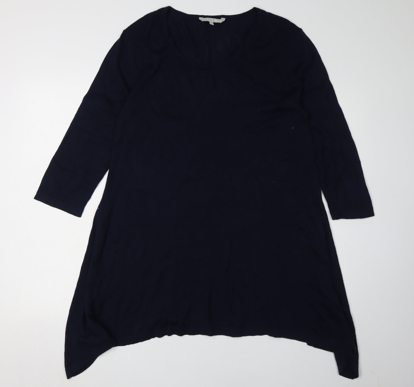 Pebble Bay Women's Blue XL Trapeze Swing Dress