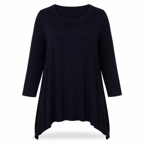 Pebble Bay Women's Blue XL Trapeze Swing Dress