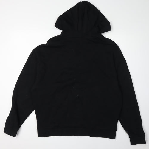 Crooked Tongues Men's Black Hoodie L Pullover Fleece
