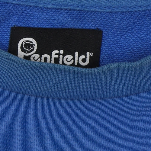 Penfield Men's Blue Sweatshirt, Size S, Crew Neck Pullover