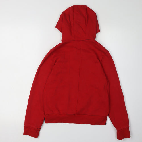 Decathlon Boys Red Pullover Hoodie 10-11 Years