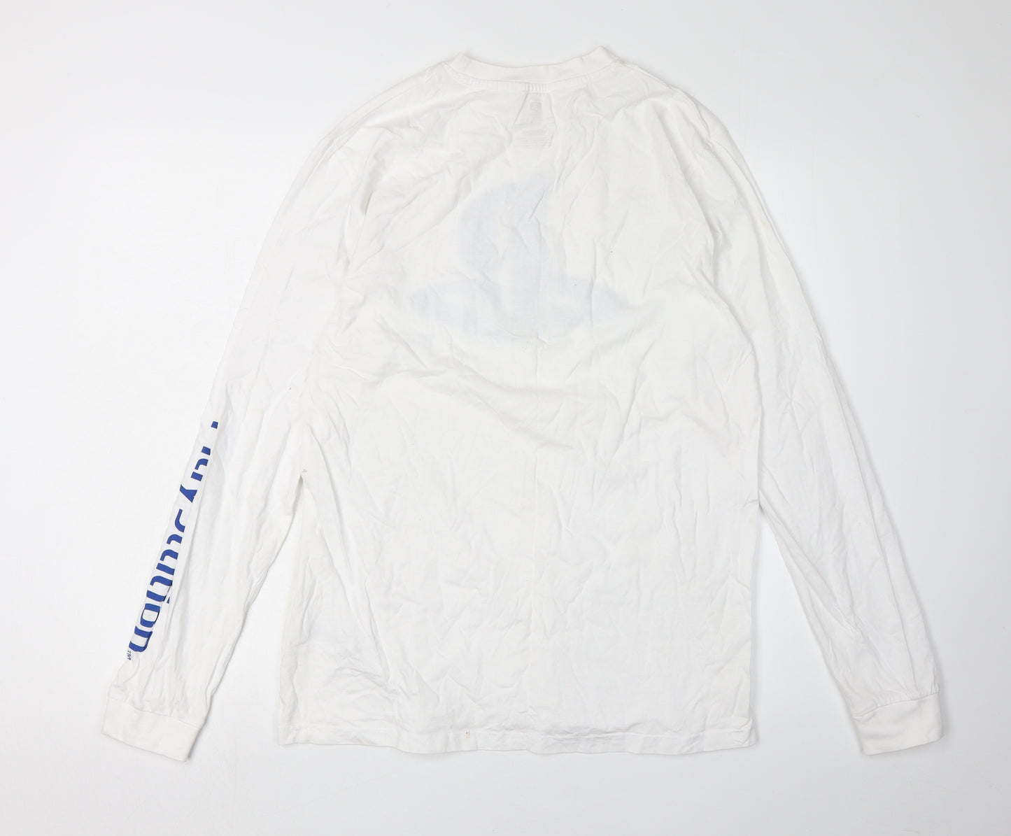 Difuzed Men's White PlayStation Long Sleeve T-Shirt M