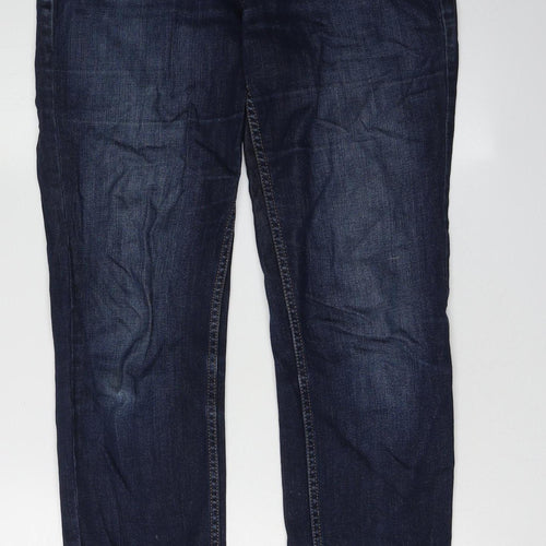 Marks and Spencer Women's Blue Straight Jeans Size 10