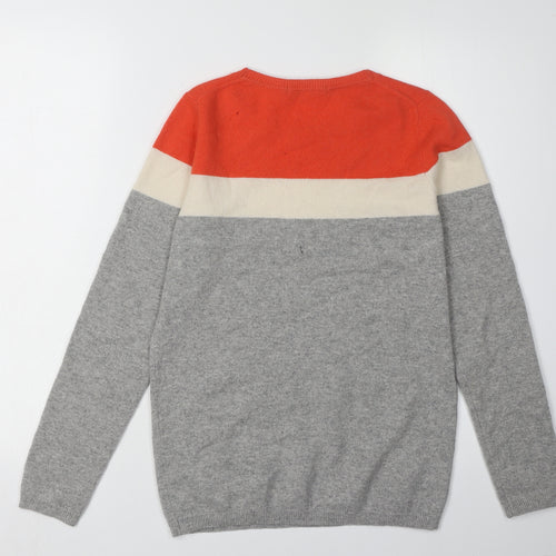 Boden Women's Multicoloured Cashmere Pullover Jumper Size 8
