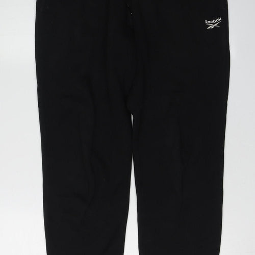 Reebok Men's Black Jogger Trousers - Medium
