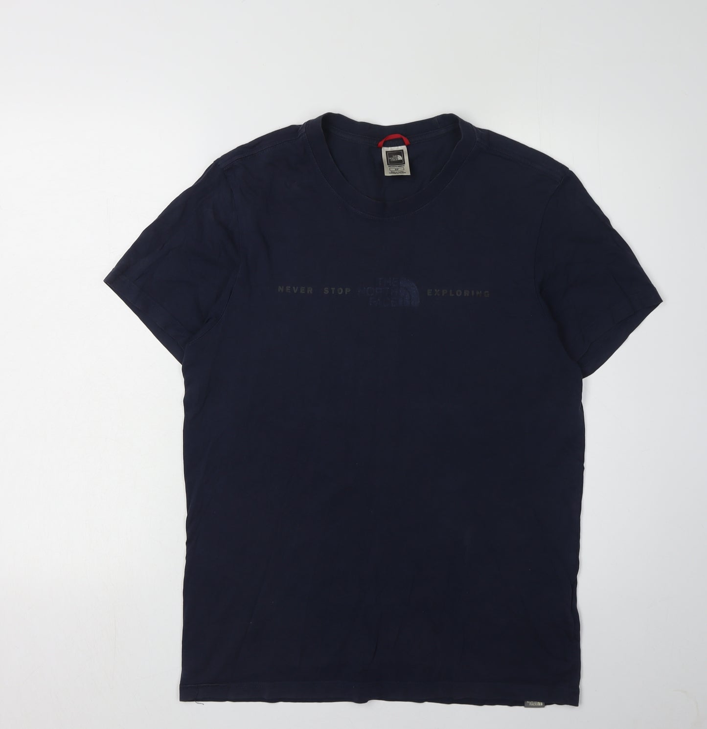 The North Face Men's Blue Logo T-Shirt, Size S