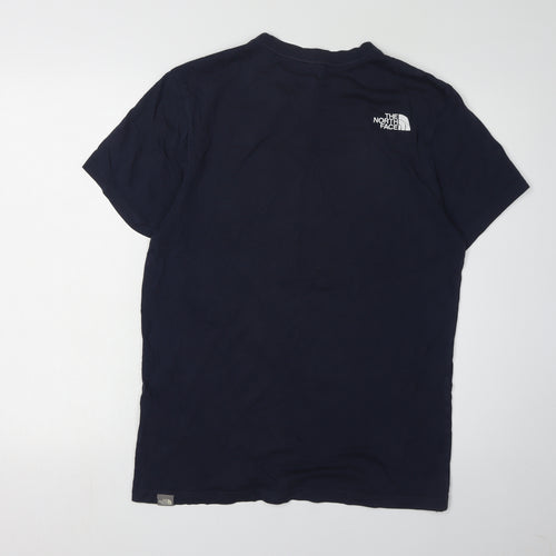 The North Face Men's Blue Logo T-Shirt, Size S