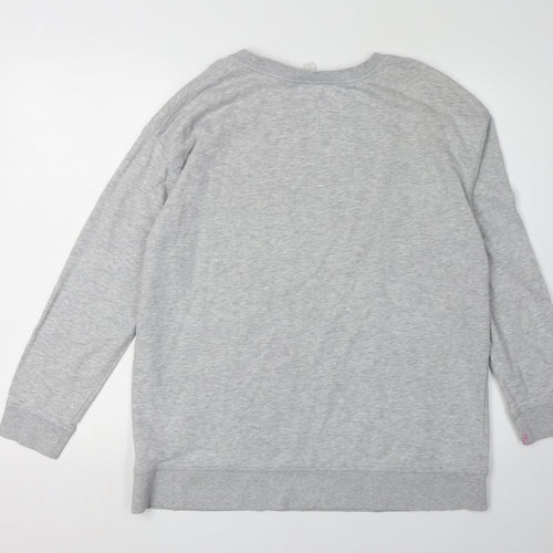 Women's Grey H&M UCLA Logo Maternity Pullover Sweatshirt Size 12