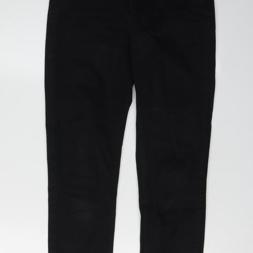 Pieces Women's Black Skinny Jeans, Size S, Dark Wash