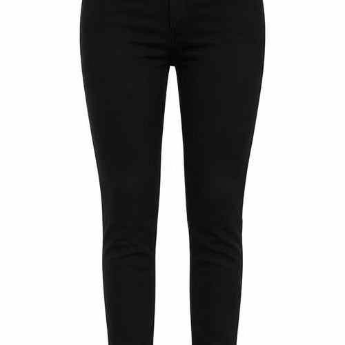 Pieces Women's Black Skinny Jeans, Size S, Dark Wash