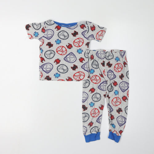 Marvel Boys Multicoloured Spider-Man Pyjama Set - Size 4 Years
