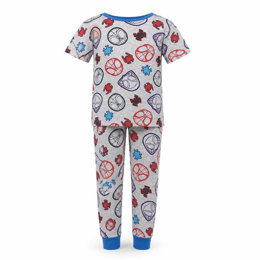 Marvel Boys Multicoloured Spider-Man Pyjama Set - Size 4 Years
