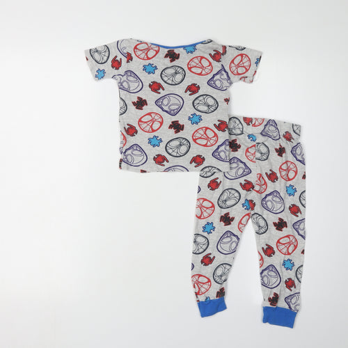 Marvel Boys Multicoloured Spider-Man Pyjama Set - Size 4 Years
