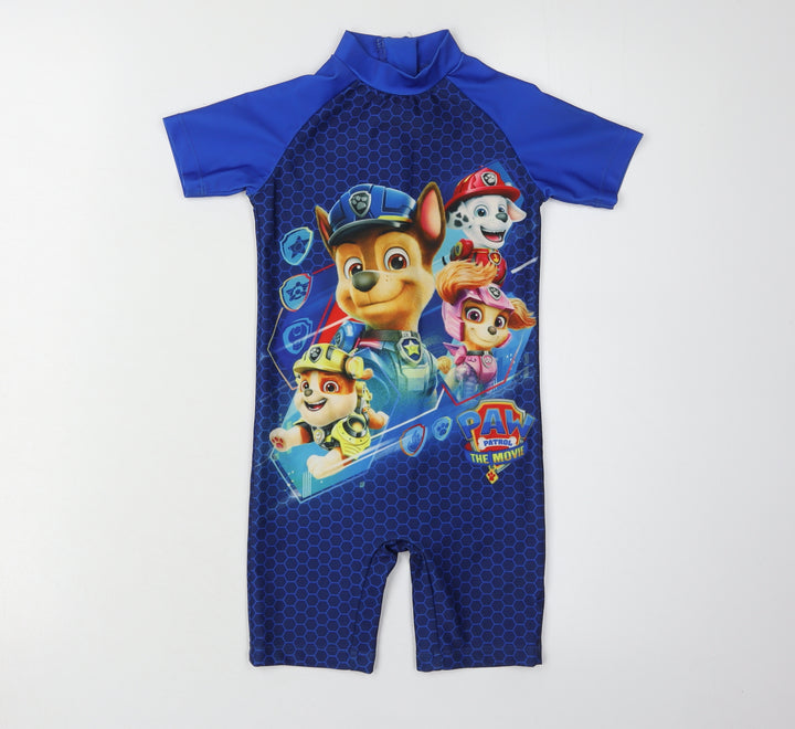 Nickelodeon Boys Blue PAW Patrol Rash Guard 2-3 Years