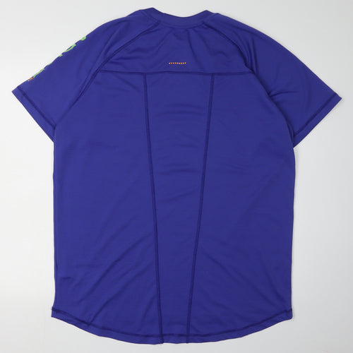 Ariat Men's Blue T-Shirt, Size L, Gym & Training