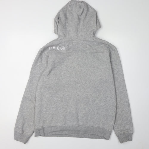 Duck and Cover Grey Men's M Pullover Hoodie