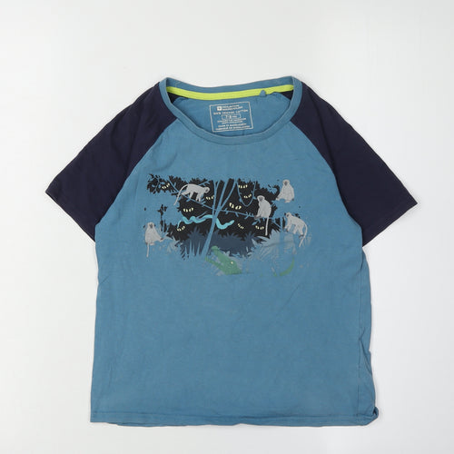 Mountain Warehouse Boys Blue Graphic Print T-Shirt, 7-8 Years