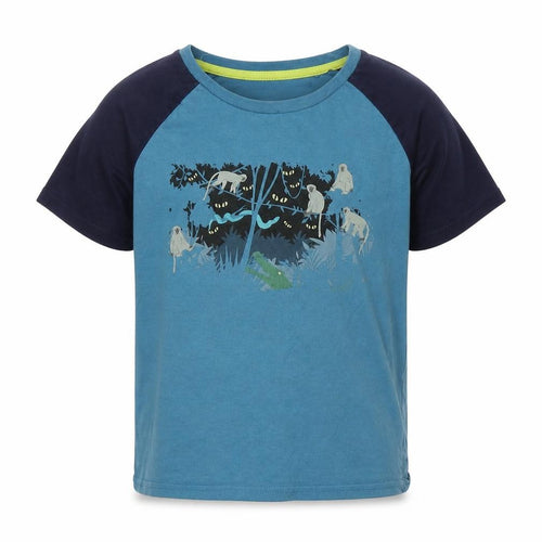 Mountain Warehouse Boys Blue Graphic Print T-Shirt, 7-8 Years
