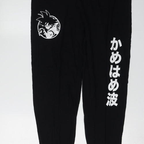 Dragon Ball Z Men's Black Pyjama Pants M Anime Style