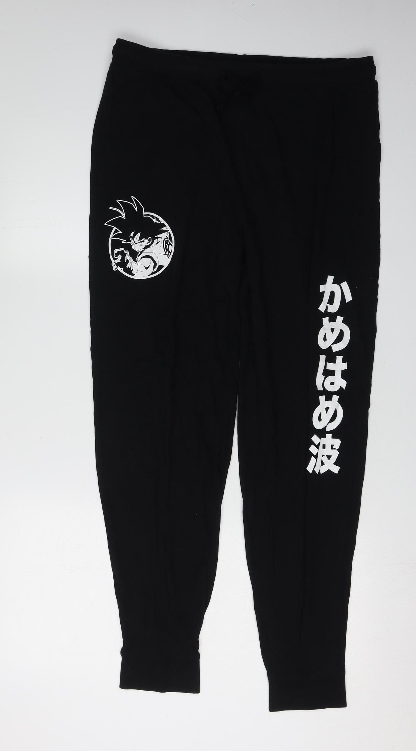 Dragon Ball Z Men's Black Pyjama Pants M Anime Style