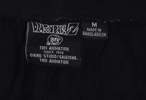 Dragon Ball Z Men's Black Pyjama Pants M Anime Style