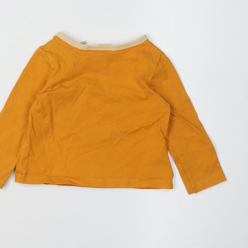 Disney Unisex Baby Orange Tigger Long Sleeve T-Shirt 6-9M