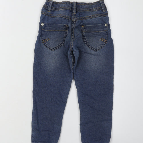 Bluezoo Girls Blue Jeans, Size 4 Years, Casual Regular Fit