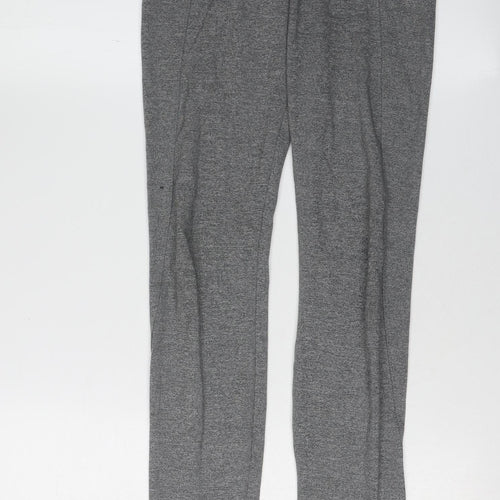 Oxylane Girls Grey Ankle Leggings 2XS Activewear
