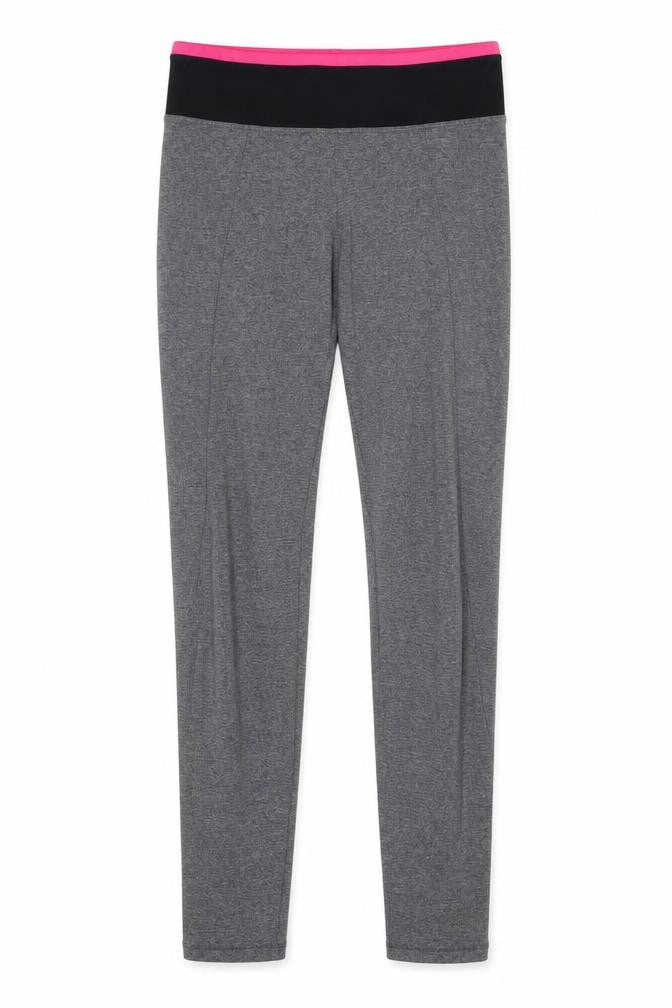 Oxylane Girls Grey Ankle Leggings 2XS Activewear