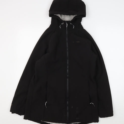 Craghoppers Women's Black Hooded Jacket Size 12