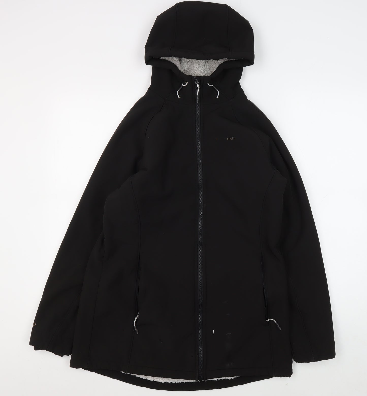 Craghoppers Women's Black Hooded Jacket Size 12