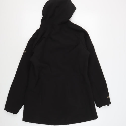 Craghoppers Women's Black Hooded Jacket Size 12