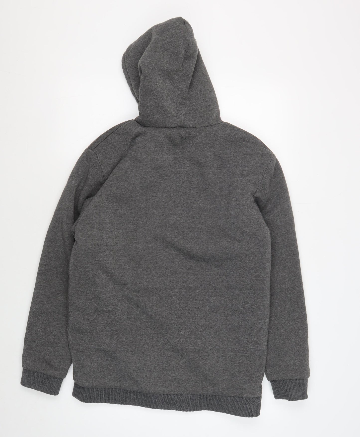 Brave Soul Boys Grey Full Zip Hoodie 13 Years - Fleece Warm