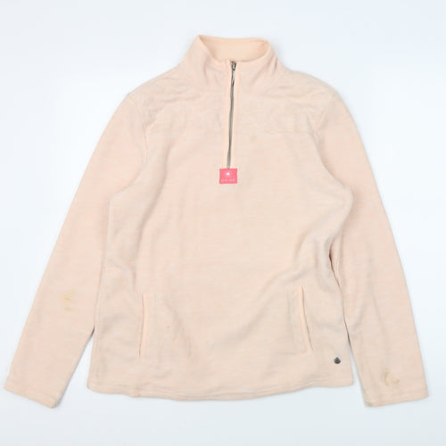 New England Women's Beige Pullover Sweatshirt Size 12