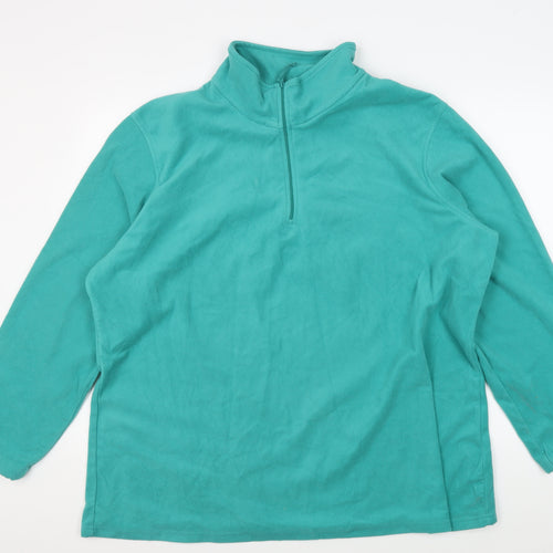 Mountain Warehouse Unisex Green 2XL Pullover Sweatshirt