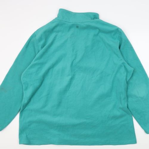 Mountain Warehouse Unisex Green 2XL Pullover Sweatshirt