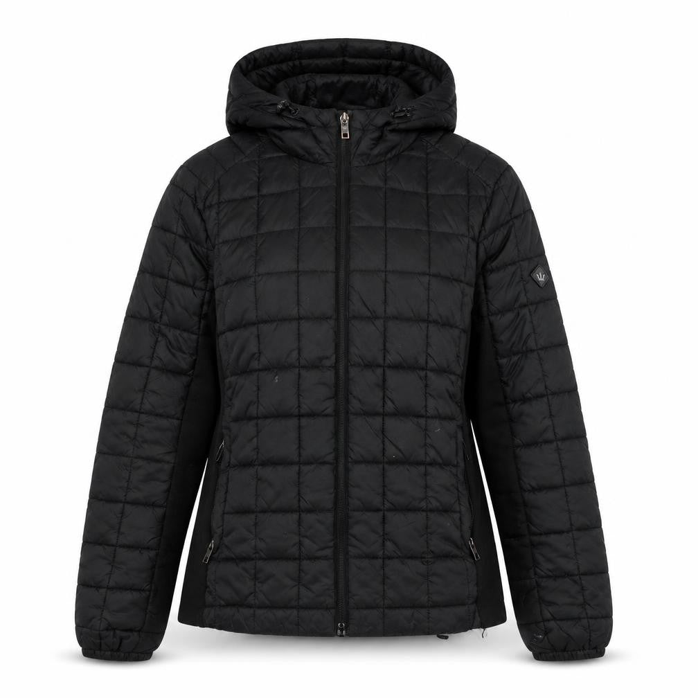 Next Women's Black S Puffer Jacket with Hood