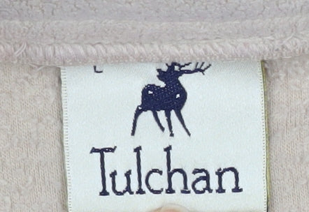 Tulchan Women's Beige Fleece Waistcoat Size 12