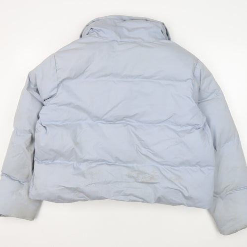 In The Style Women's Grey Puffer Jacket Size 12