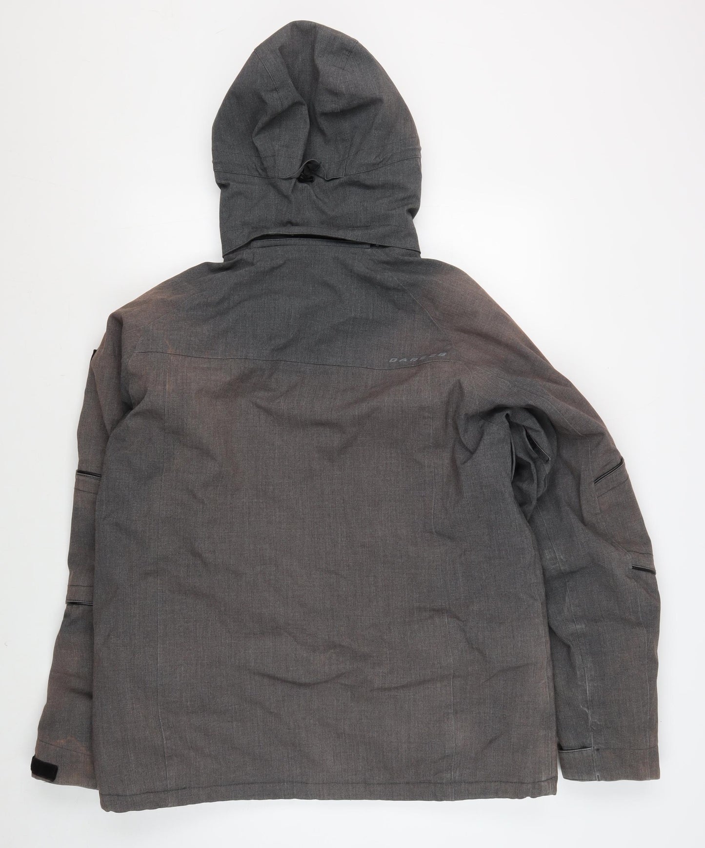 Dare2b Men's Grey Puffer Jacket, Size L, Hooded