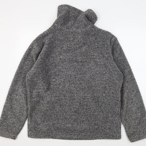 Marks and Spencer Men's Grey Hoodie, M, Pullover