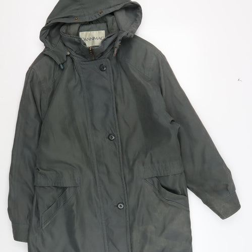Dannimac Women's Green Anorak Coat Size S