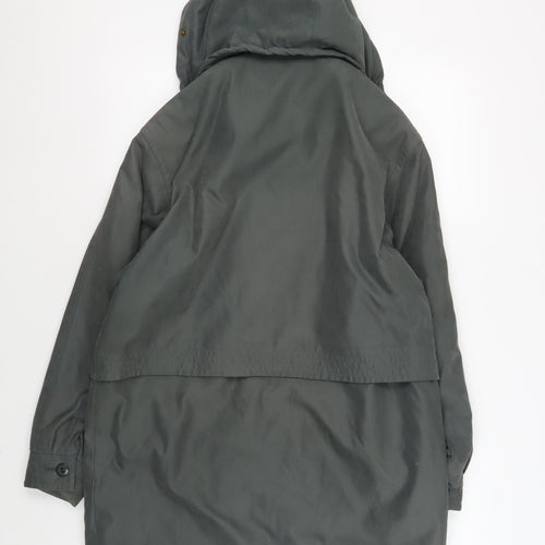 Dannimac Women's Green Anorak Coat Size S