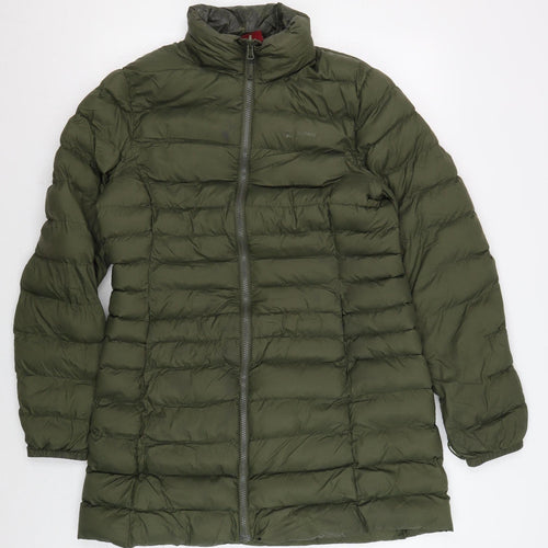 Mountain Warehouse Women's Green Puffer Jacket Size 10