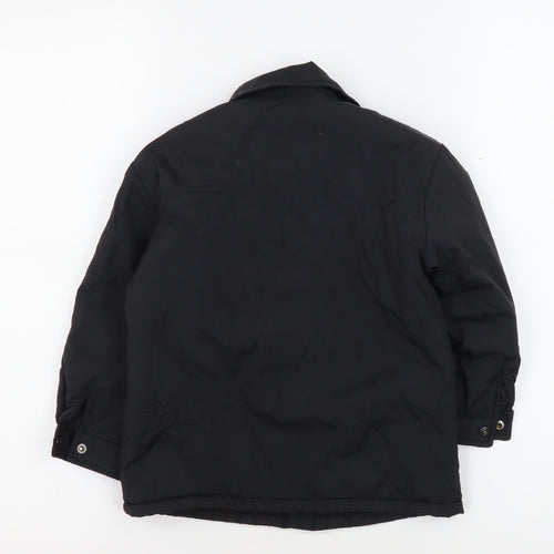 Next Boys Black Padded Basic Jacket Age 4